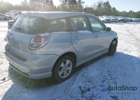 2007 Toyota Matrix Xr из США, поврежденный, VIN 2T1KR32E27C660291